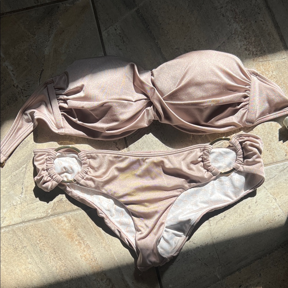 Victoria's Secret Shimmering Pink Bikini